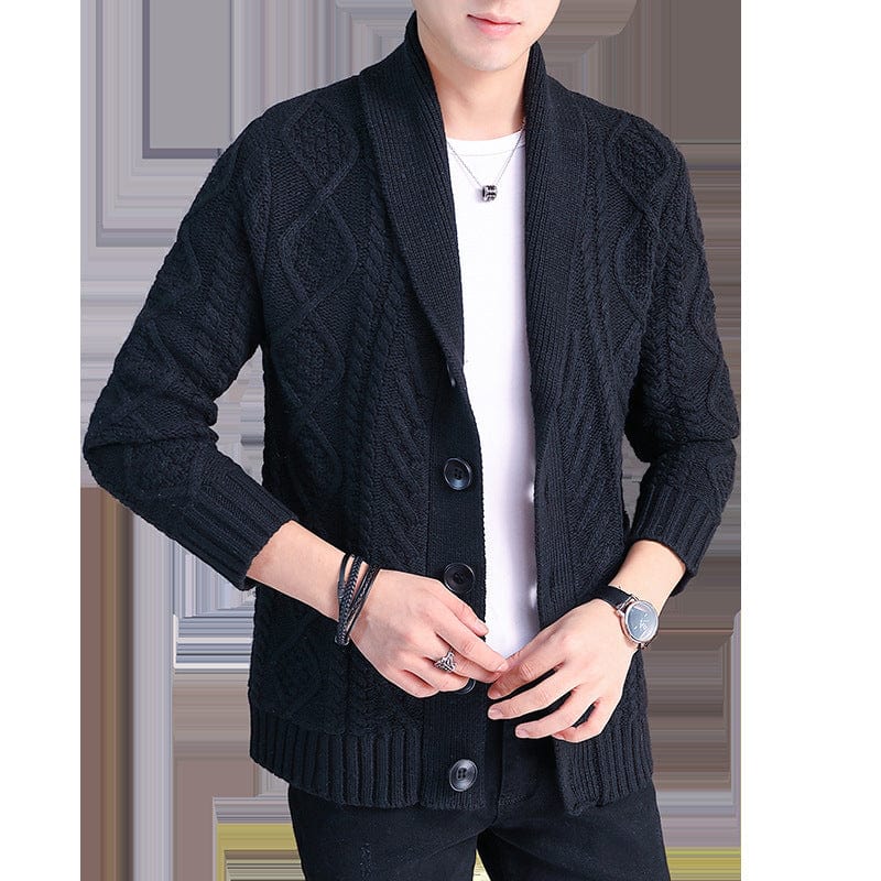 Men's Fashion Simple Sweater Coat