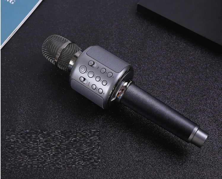 Wireless Bluetooth Microphone Karaoke Capacitor Microphone Mobile Phone Computer Microphone