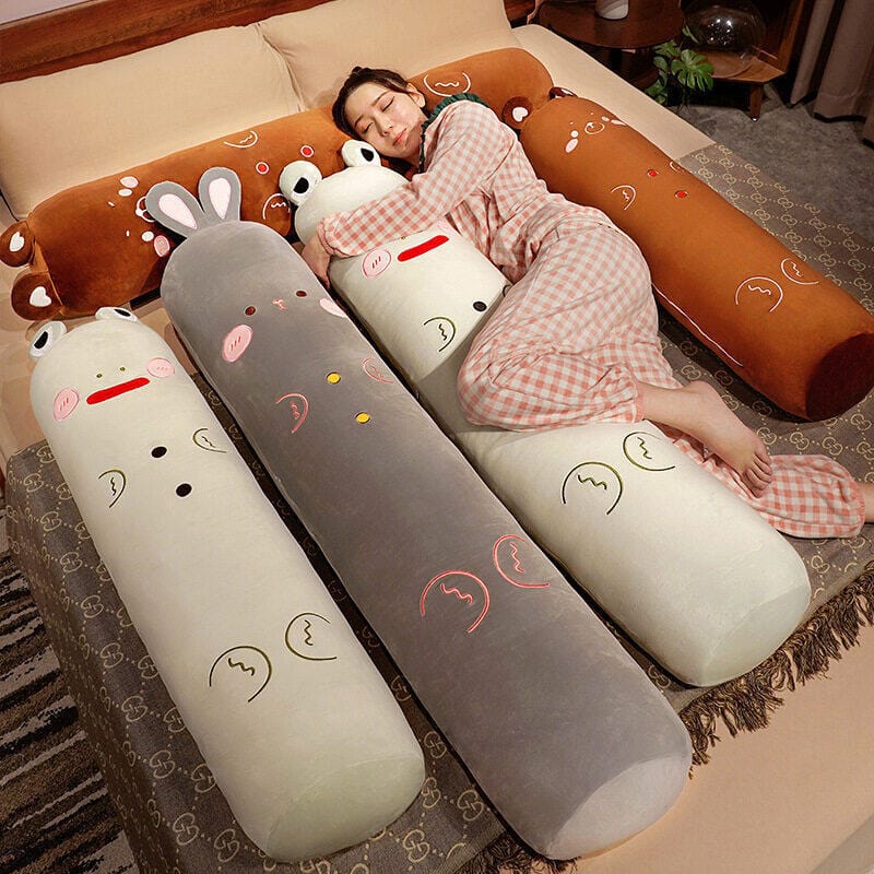 Children's Cartoon Plush Toy Side Sleeping Pillow