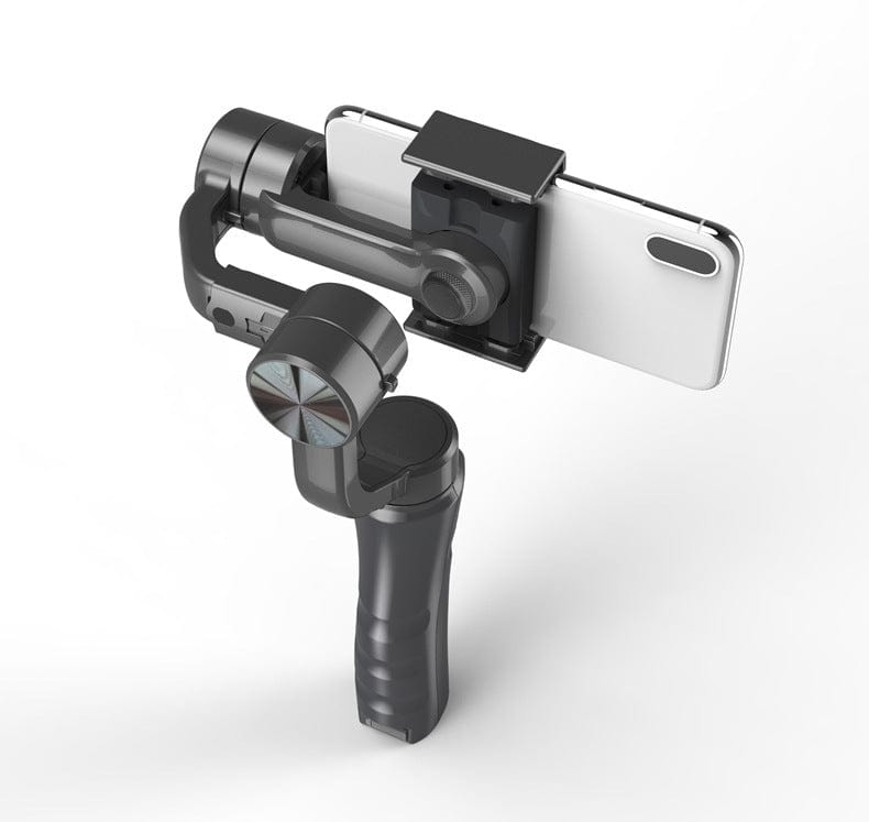 Compatible with Apple, Handheld Phone Gimbal Stabilizer 3-Axis PTZ Tripod Anti-Shake for Smartphone Vlog.