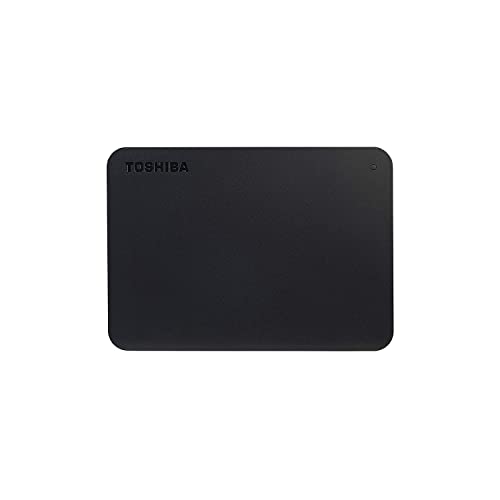 Toshiba Canvio Basics 1TB Portable External Hard Drive USB 3.0, Black - HDTB510XK3AA