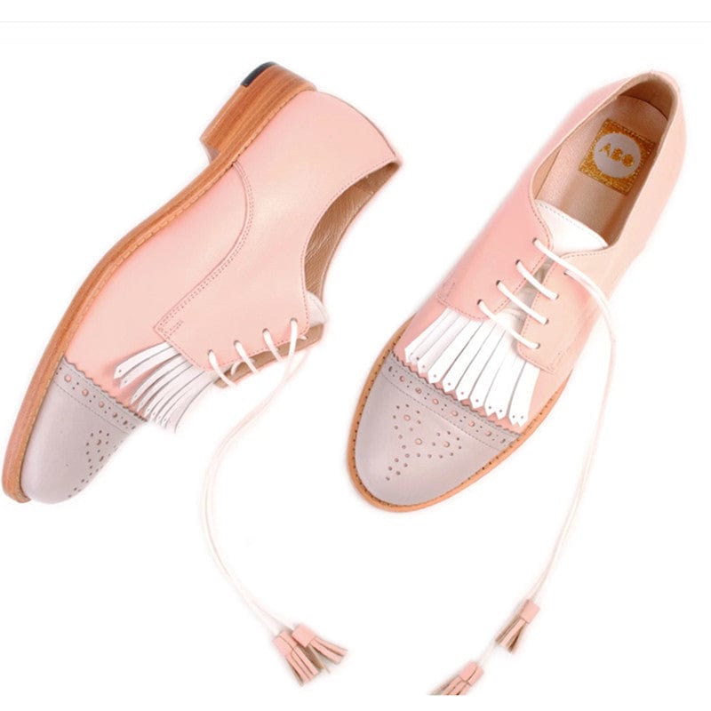 European And American Casual Low Heel Women's Shoes