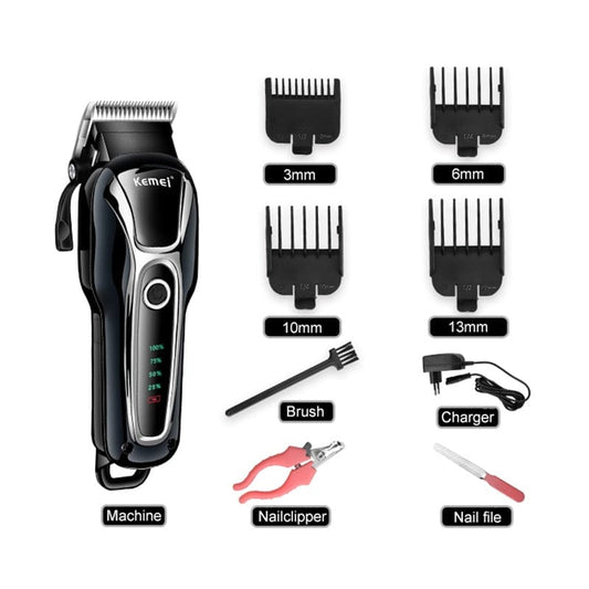 Large-capacity LCD Display Electric Hair Clipper