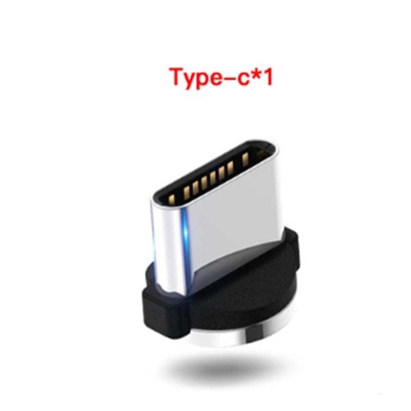 Compatible with Apple, Flowing Ligh Magnetic Streamer Data Line Cable for Iphone Android Typec.