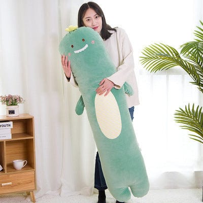 Cartoon Animal Pillow Long Strip Pillow Holding Sleeping Plush Toy