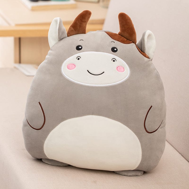 Cartoon Dinosaur Lion Plush Pillow Blanket Dual-use Cute Girl Sleeping Pillow Cushion