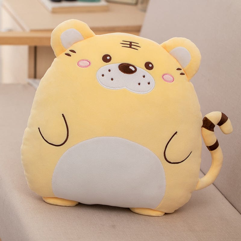 Cartoon Dinosaur Lion Plush Pillow Blanket Dual-use Cute Girl Sleeping Pillow Cushion