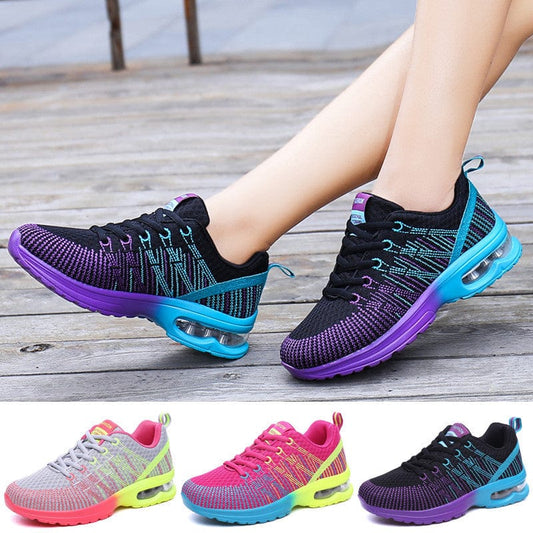 Nouveau Chaussures de sport maille décontractée respirant Fitness chaussures pour femmes