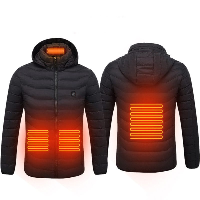 Nouveau Veste chauffante manteau USB veste électrique manteau en coton chauffage vetement thermique gilet chauffant vetement homme hiver