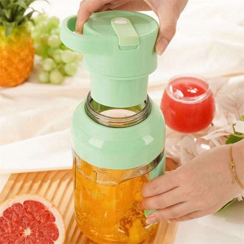 Nueva llegada exprimidor eléctrico de verano portátil de gran capacidad 1500ml jugo USB recargable licuadora eléctrica portátil utensilios de cocina