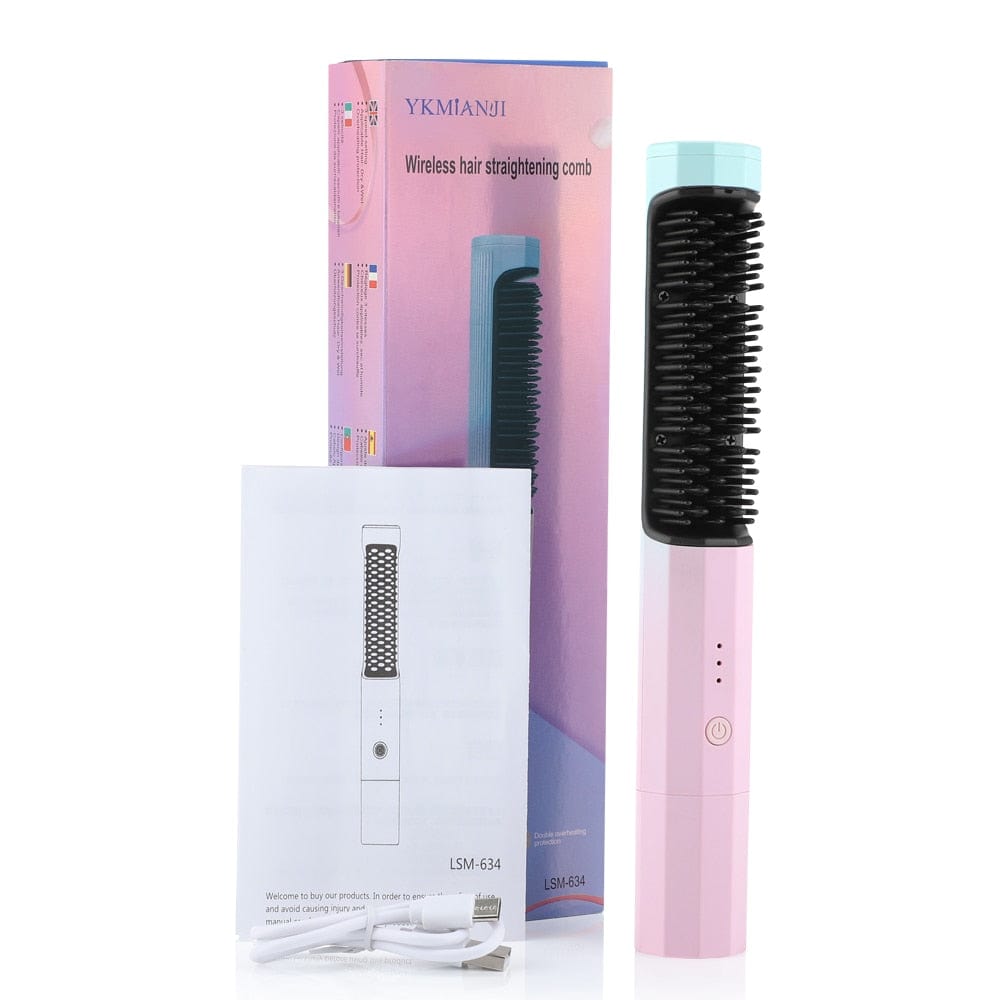 2 In 1 Hair Straightener Brush Xpress