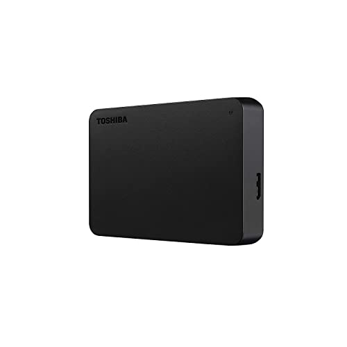 Disque dur externe portable Toshiba Canvio Basics 1 To USB 3.0, noir - HDTB510XK3AA 