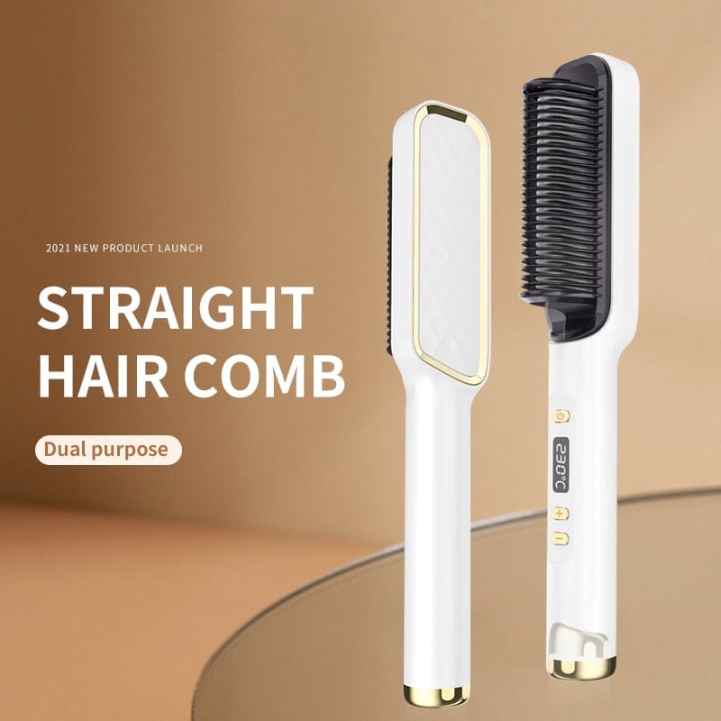 Electric Heat Comb Straightener Curler Xpress