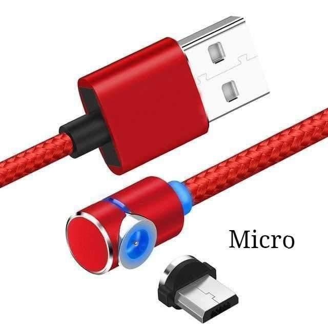 Magnetic Cable LED Magnet Charger Cable USB Cable & USB Type-C USB C.