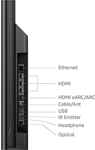 Téléviseur intelligent Amazon Fire TV 75" Omni Series 4K UHD avec Dolby Vision, mains libres avec Alexa