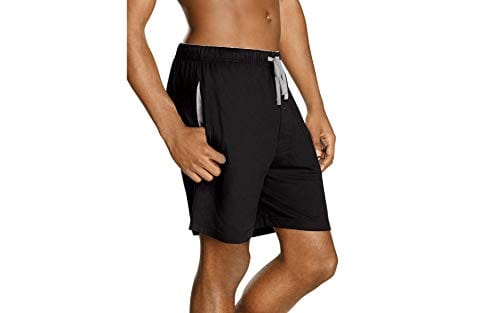 Hanes Men's 2-Pack Cotton Knit Shorts Waistband & Pockets, Assorted Colors and Sizes