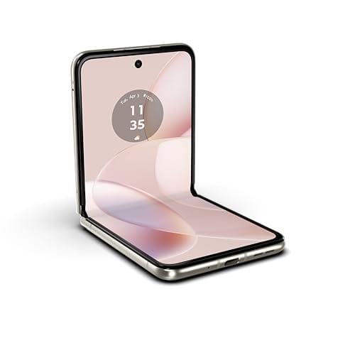 Motorola Razr | 2023 | Débloqué | Fabriqué pour les États-Unis 8/128 | Appareil photo 32MP | Crème vanille, 73,95 x 170,82 x 7,35 mm 