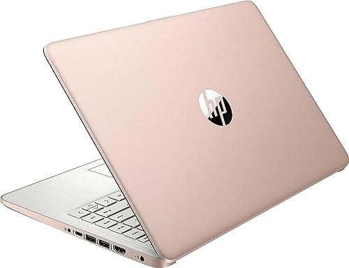 HP Newest 14" Ultral Light Laptop for Students and Business, Intel Quad-Core N4120, 8GB RAM, 192GB Storage(64GB eMMC+128GB Micro SD), 1 Year Office 365, Webcam, HDMI, WiFi, USB-A&C, Win 11 S