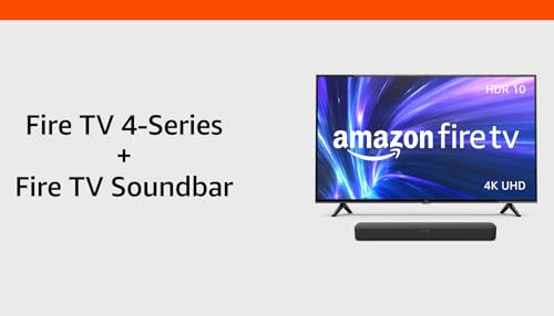 Amazon Fire TV 43" Serie 4 4K UHD Smart TV con Fire TV Alexa Voice Remote, transmite TV en vivo sin cable 