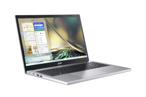 Portátil delgado Acer Aspire 3 A315-24P-R7VH | Pantalla IPS Full HD de 15,6" | Procesador AMD Ryzen 3 7320U de cuatro núcleos | Gráficos AMD Radeon | 8GB LPDDR5 | SSD NVMe de 128GB | Wi-Fi 6 | Windows 11 Home en modo S 