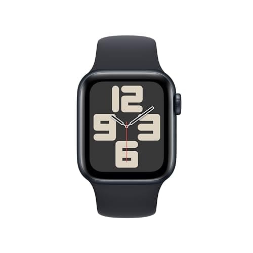 Apple Watch SE (2.ª generación) [GPS 40 mm] Smartwatch con caja de aluminio Midnight y correa deportiva Midnight S/M. Seguimiento de actividad física y sueño, Detección de accidentes, Monitor de frecuencia cardíaca 