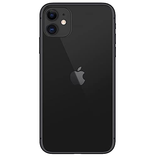 Apple iPhone 11, 64GB, Black - Unlocked (Renewed)