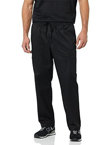 Amazon Essentials Men's Elastic Drawstring Waist Scrub Pant