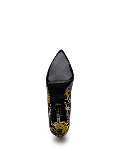 VERSACE JEANS COUTURE Women's Shoes Pumps 74VA3S50 ZS366 G89 Black, black, 10 US