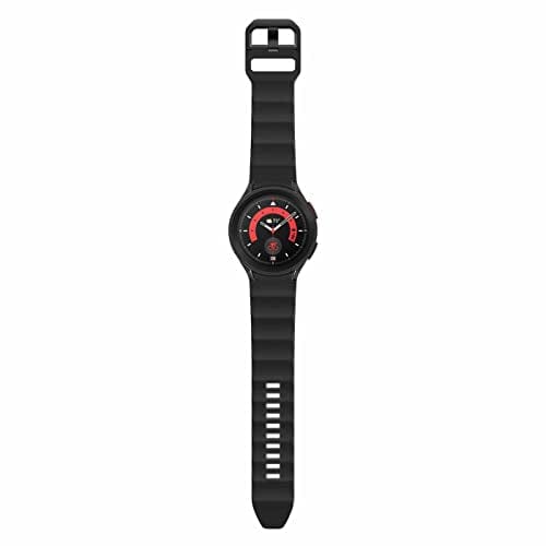 Montre intelligente Samsung Galaxy Watch 5 Pro 45 mm avec GPS, fréquence cardiaque, suivi de la condition physique - Titane, verre saphir, batterie améliorée 