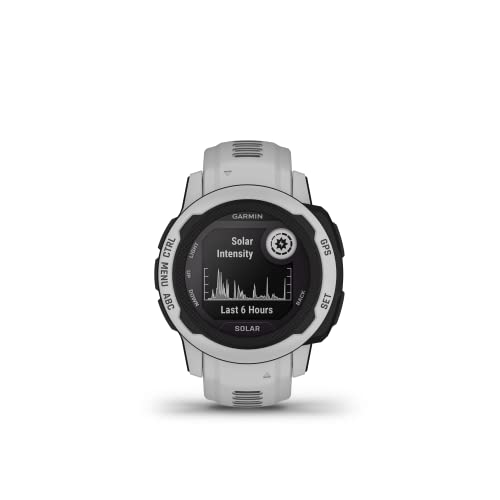 Garmin Instinct 2 Solar, édition tactique, montre d'extérieur GPS, capacités de charge solaire, prise en charge multi-GNSS, routage Tracback, noir 