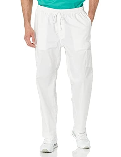 Amazon Essentials Men's Elastic Drawstring Waist Scrub Pant