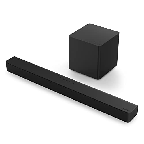 VIZIO V-Series 5.1 Barra de sonido de cine en casa con Dolby Audio, Bluetooth, subwoofer inalámbrico, compatible con asistente de voz, incluye control remoto - V51x-J6 