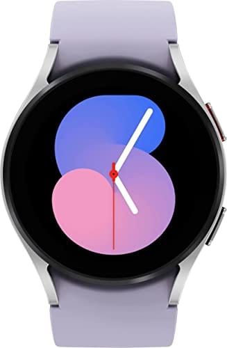 SAMSUNG Galaxy Watch 5 44mm Bluetooth Smartwatch w/Body, Health, Fitness and Sleep Tracker, Improved Battery, Sapphire Crystal Glass, Enhanced GPS Tracking, US Version, Gray (Renewed)