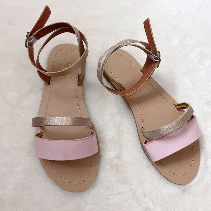 Lace-Up Women's Shoes European And American Sandals