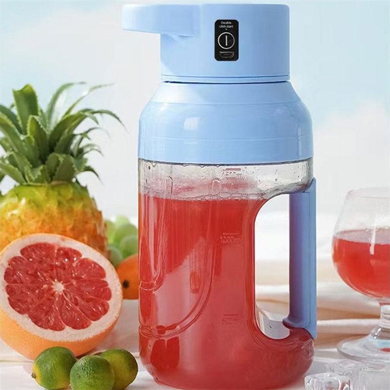 Nueva llegada exprimidor eléctrico de verano portátil de gran capacidad 1500ml jugo USB recargable licuadora eléctrica portátil utensilios de cocina