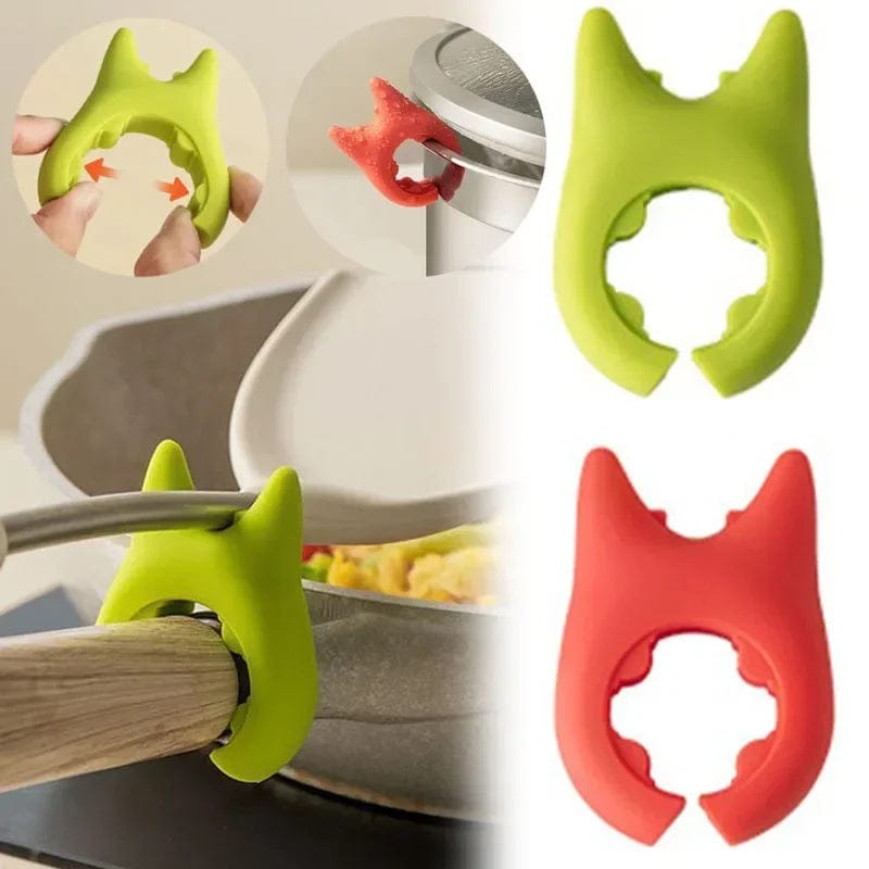 Porte-spatule multifonctionnel en Silicone, porte-cuillère Anti-débordement, Pot de cuisson, Clip Anti-brûlure, Gadgets de cuisine