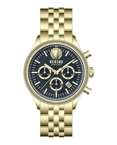 Versus Versace Colonne Chrono Collection Montre de luxe pour homme 