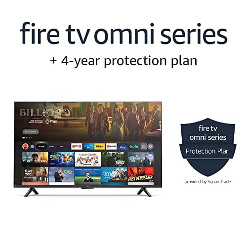 Téléviseur intelligent Amazon Fire TV 75" Omni Series 4K UHD avec Dolby Vision, mains libres avec Alexa