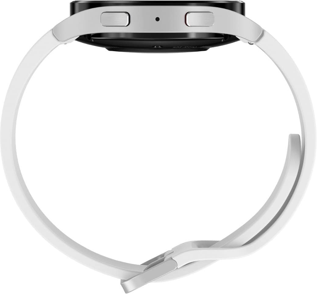 SAMSUNG Galaxy Watch 5 44 mm Bluetooth Smartwatch con seguimiento de cuerpo, salud, fitness y sueño, batería mejorada, cristal de zafiro, seguimiento GPS mejorado, versión de EE. UU., gris (renovado) 