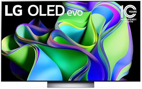 LG C3 Series 65-Inch Class OLED evo 4K Processor Smart Flat Screen TV for Gaming with Magic Remote AI-Powered OLED65C3PUA, 2023 with Alexa Built-in