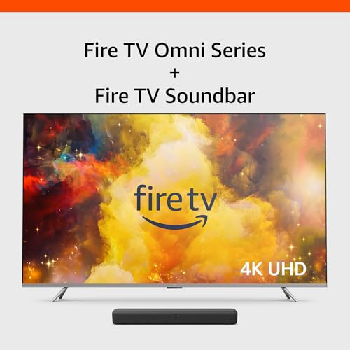 Téléviseur intelligent Amazon Fire TV 75" Omni Series 4K UHD avec Dolby Vision, mains libres avec Alexa