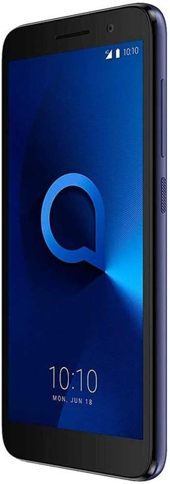 Alcatel 1 (32GB) Pantalla completa de 5.0" - Batería extraíble - Dual SIM GSM desbloqueado Versión internacional 4G LTE para EE. UU. y Global - Negro volcán