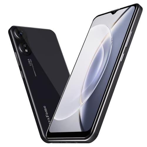 X1 2024 Nuevo teléfono celular 4G LTE GSM desbloqueado 6.5" HD+ Pantalla Teléfonos móviles 4000mAh Android 10 Teléfono inteligente 16MP Smartphone Dual SIM (para T-Mobile Metro Mint Tello USA Market) Desbloqueo facial (Oro) 