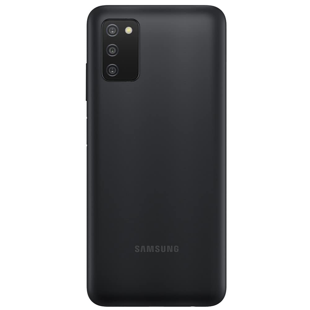 Teléfono celular Samsung Galaxy A03s, teléfono inteligente Android desbloqueado AT&amp;T GSM, 32 GB, batería de larga duración, almacenamiento ampliable, 3 lentes de cámara, pantalla infinita - negro (renovado) 