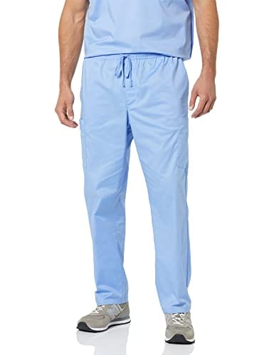 Amazon Essentials Men's Elastic Drawstring Waist Scrub Pant