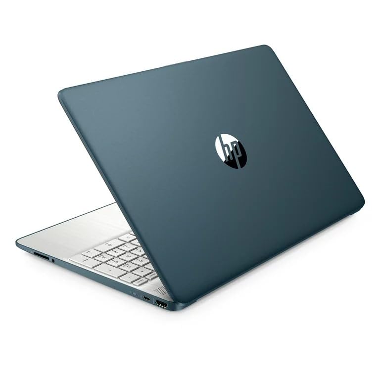 Laptop portátil HP de 15.6" (incluye 1 año de Microsoft 365), pantalla HD, procesador Intel Quad-Core N200, 16 GB de RAM, 128 GB de almacenamiento, Wi-Fi 5, cámara web, HDMI, teclado numérico, Windows 11 Home, rojo 