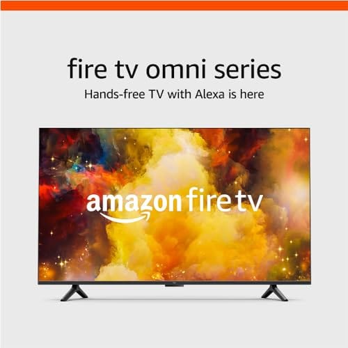 Téléviseur intelligent Amazon Fire TV 75" Omni Series 4K UHD avec Dolby Vision, mains libres avec Alexa