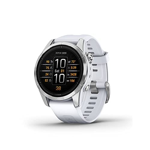 Garmin epix Pro (Gen 2) Sapphire Edition, 51 mm, reloj inteligente de alto rendimiento, tecnología de entrenamiento avanzada, linterna incorporada, negro 