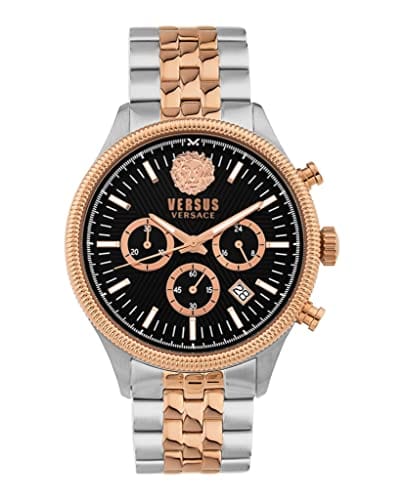 Versus Versace Colonne Chrono Collection Luxury Mens Watch Timepiece