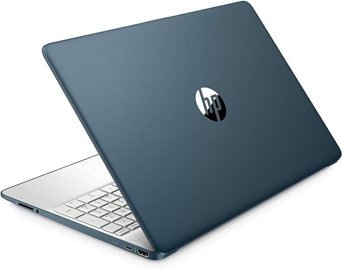 Laptop portátil HP de 15.6" (incluye 1 año de Microsoft 365), pantalla HD, procesador Intel Quad-Core N200, 16 GB de RAM, 128 GB de almacenamiento, Wi-Fi 5, cámara web, HDMI, teclado numérico, Windows 11 Home, rojo 